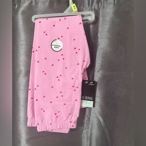NWT Okie Dokie Pink Heart Leggings